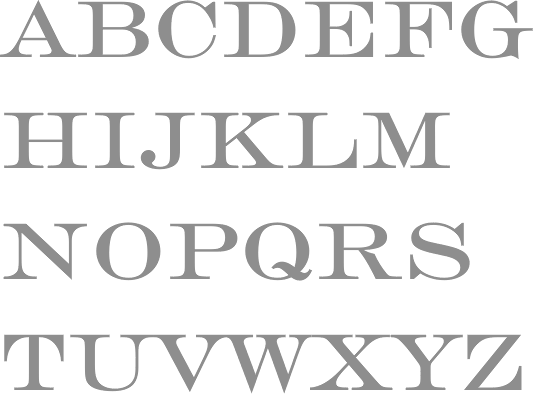 Gravur Condensed Font