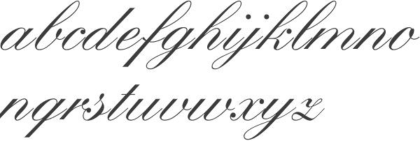 MyFonts: Formal script typefaces