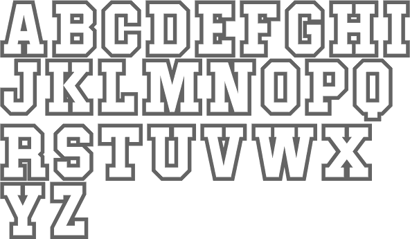 College Font 71