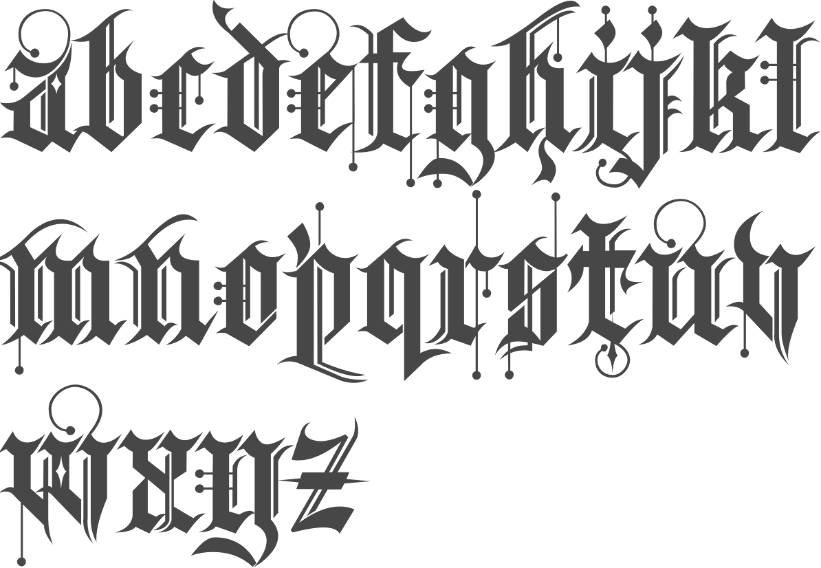 old english typeface text generator