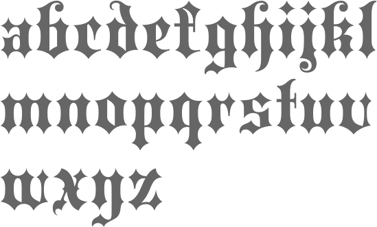 old english letters font
