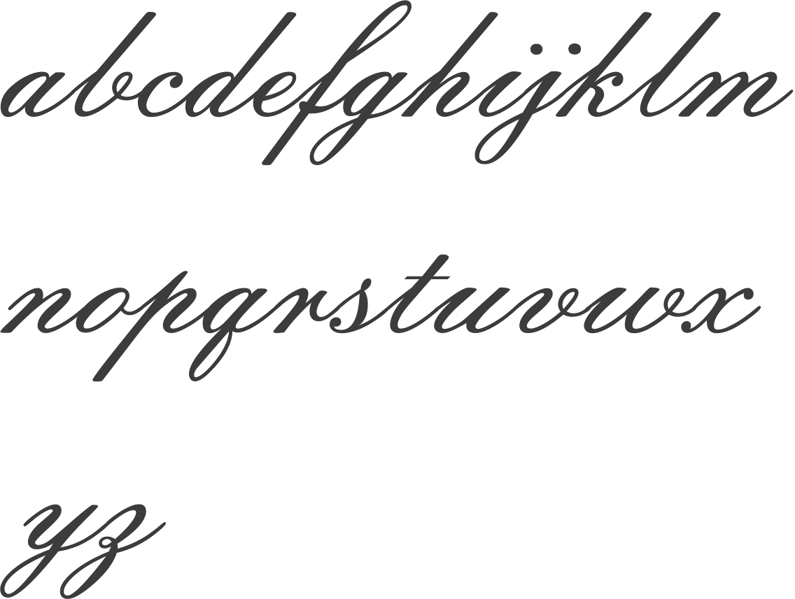 Spencerian Script Font