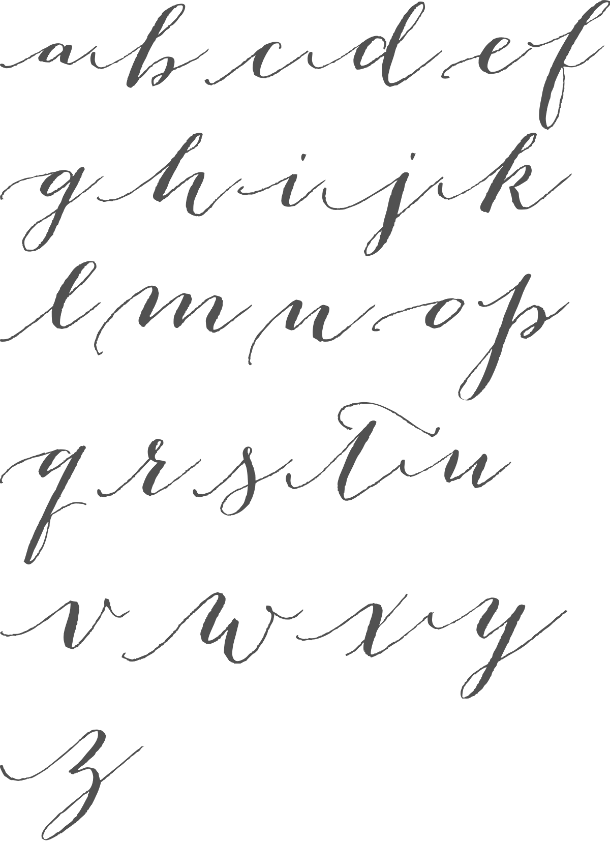 free calligraphy font with swashes