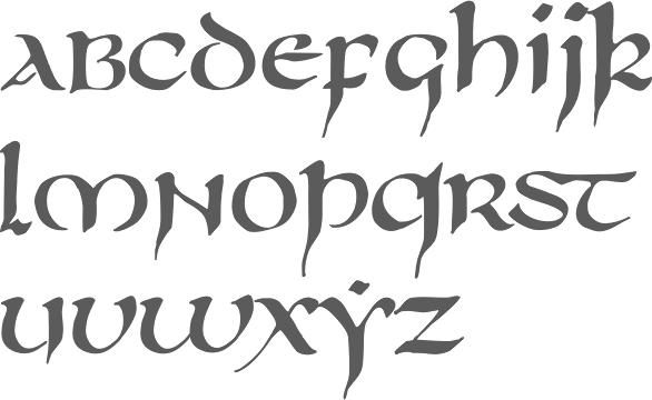 MyFonts: Carolingian typefaces