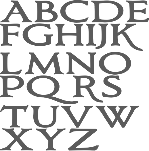 MyFonts: Letterpress typefaces