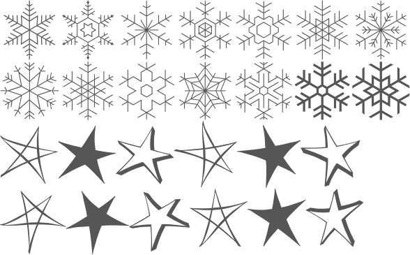 MyFonts: Wintery typefaces